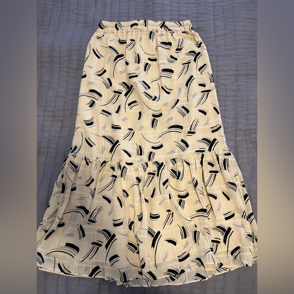 COACH Brushstroke Plaid Skirt - Picture 6 of 8